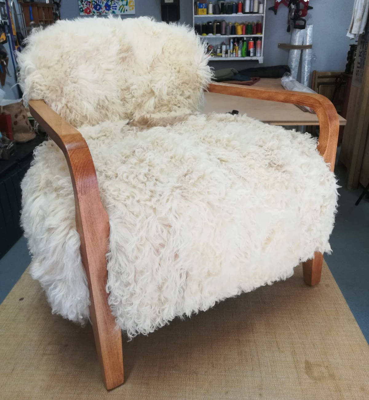 homesense fluffy chair